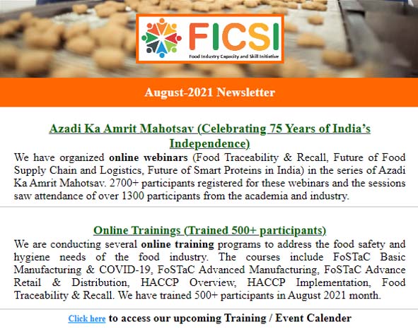 August 2021 Newsletter