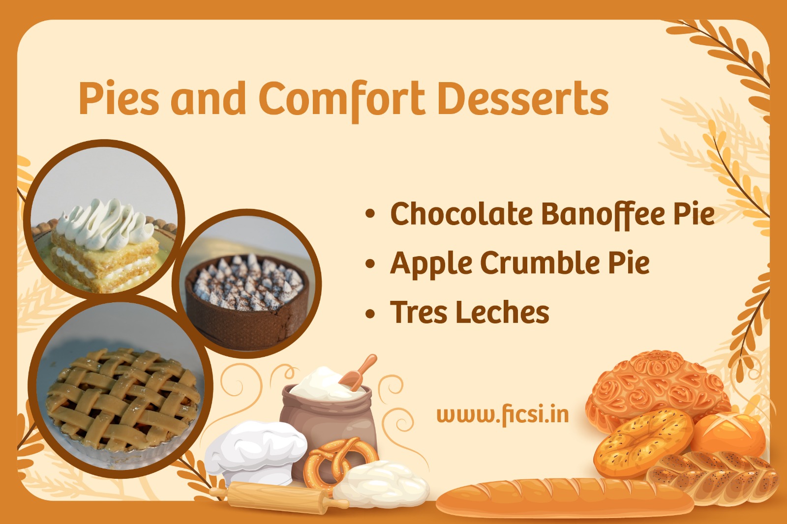 Pies and Comfort Desserts